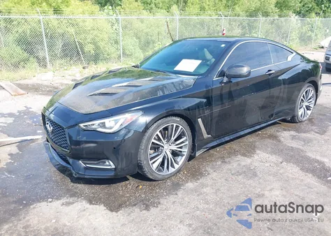 2017 Infiniti Q60 3.0T Premium из США, поврежденный, VIN JN1EV7EL1HM550544
